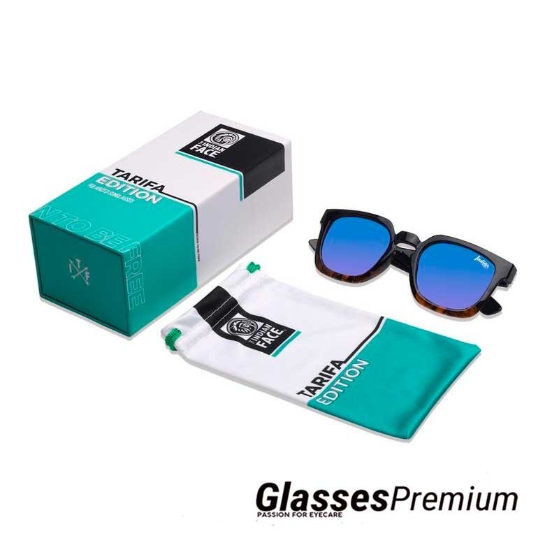 Gafas de sol de Mujer y Hombre▷ Tarifa Tortoise / Blue, The Indian Face 