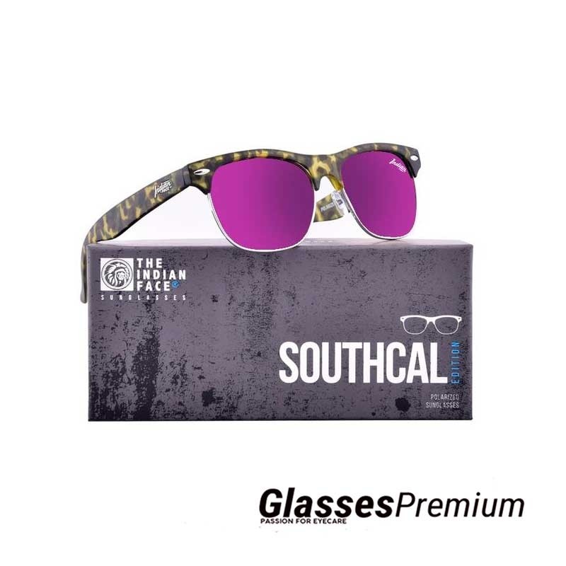 Gafas de sol polarizadas con montura browline Modelo Southcal Soft Tortoise 24-012-08-UN 