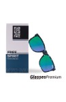 Las mejores gafas de sol polarizadas the indian face Free Spirit Blue Tortoise / green 