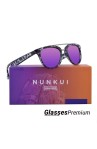 hanukeii nunkui gafas aviador mujer con lente morada