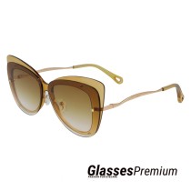 CAT EYE CHLOE | Gafas de sol de ojo de gato amarillas CE175S-799