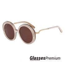  Chloé | Gafas de sol de mujer redondas blancas Chloe CE3614S-103