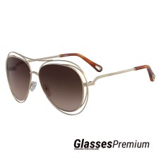 Gafas de Sol Chloe aviador CE 134S 791 |  Dorado - Havana