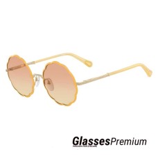 CHLOÉ | Gafas de sol con forma de flor amarillas Chloe CE3103S-821