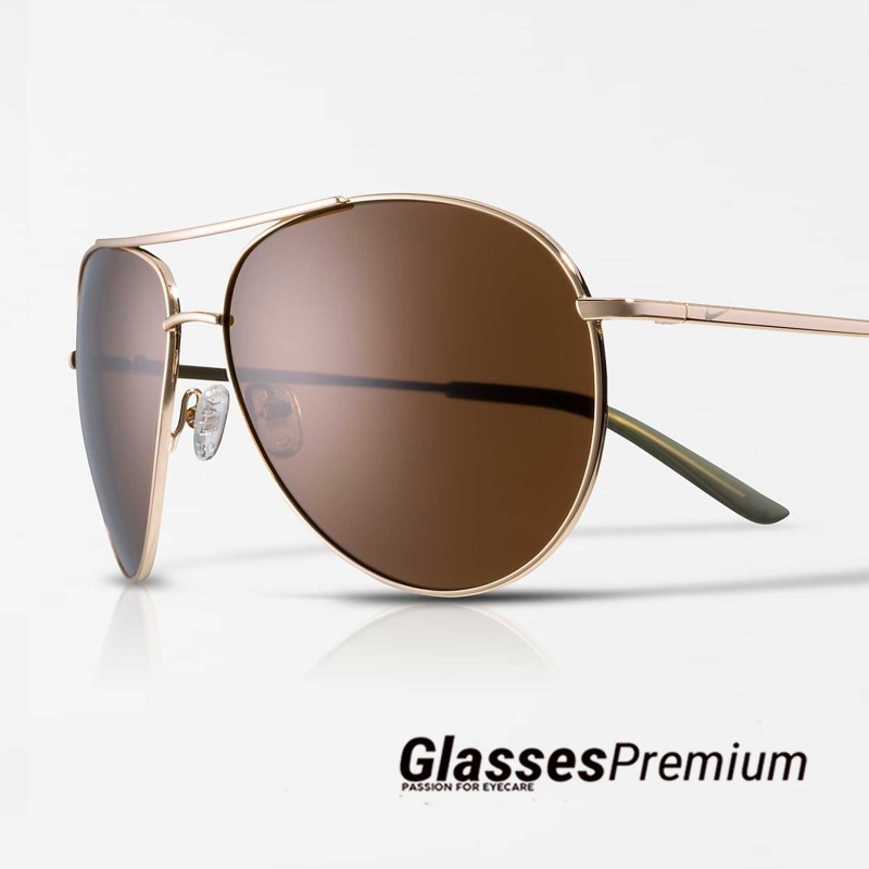 NIKE CHANCE DORADAS | Gafas de aviador nike