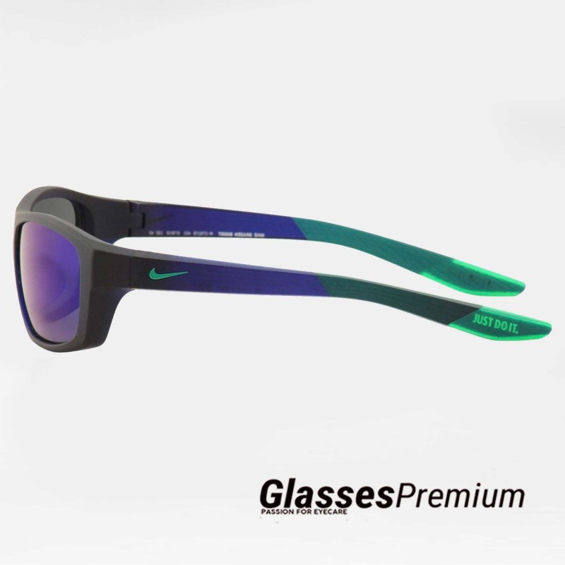 【 GAFAS DE SOL NIKE 】 NIKE BRAZEN BOOST AZUL / VERDE