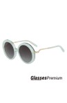  Chloé | Gafas de sol redondas verdes Chloe CE3614S-4818-317