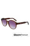CHLOÉ | Gafas de sol Chloé marrones con lentes purpuras para mujer