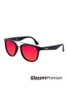 GAFAS AVIADOR MODERNAS con lente roja de la marca hanukeii